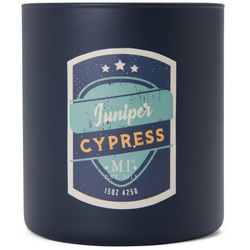 Soy scented candle for men Juniper Cypress Colonial Candle