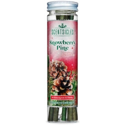 Vonné tyčinky na vianočný stromček Scentsicles Snowberry Pine 6 ks