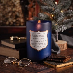 Soja geurkaars voor mannen Woodland Escape Colonial Candle