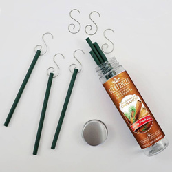Scentsicles bâtonnets parfumés pour le sapin de Noël cannelle 6 pcs - Two Dashes Of Cinnamon