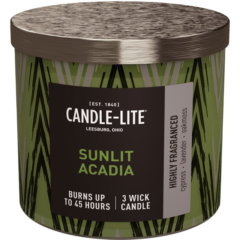 Naturale candela profumata 3 stoppini Candle-lite Everyday 396 g - Sunlit Acadia