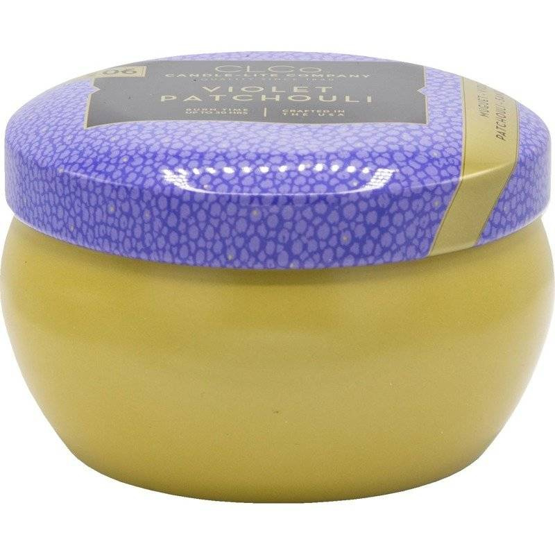 Bougie parfumée Candle-lite CLCo Candle Jar - No. 06 Violet Patchouli