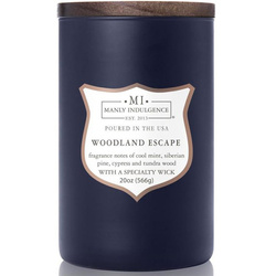 Sojowa świeca zapachowa dla mężczyzn Woodland Escape Colonial Candle