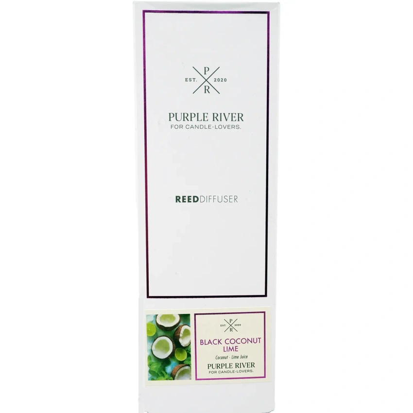 Purple River patyczki zapachowe 100 ml - Black Coconut Lime