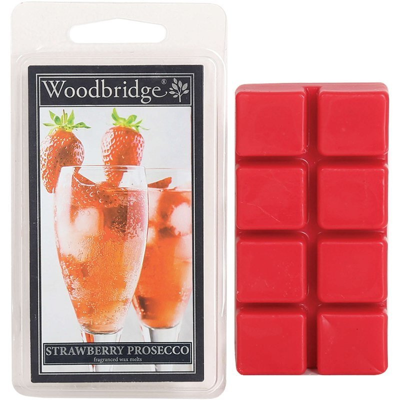 Cire parfumée Woodbridge fraise 68 g - Strawberry Prosecco