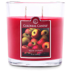 Candela profumata ovale Colonial Candle 226 g - Apple Orchard