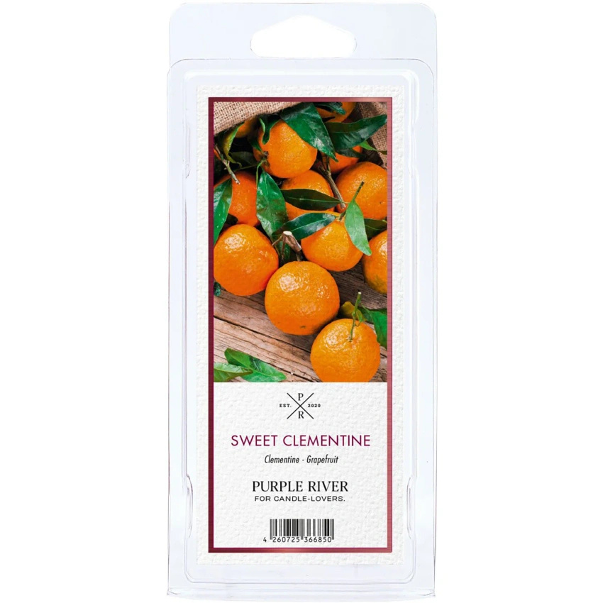 Wax melts soy Sweet Clementine Purple River 50 g