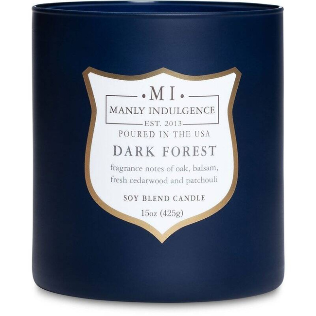 Bougie parfumée au soja pour homme mèche en bois Colonial Candle - Dark Forest