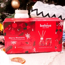 Bolsius coffret de Noël dans une boîte Merry Moments