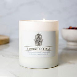 Vela perfumada de soja natural en vaso Colonial Candle 16 oz 453 g - Miel de Manzanilla