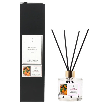 Geurstokjes Purple River 200 ml - Sweet Clementine