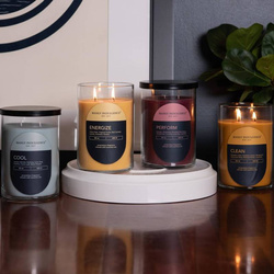 Vela aromática para hombre de soja Cool Colonial Candle