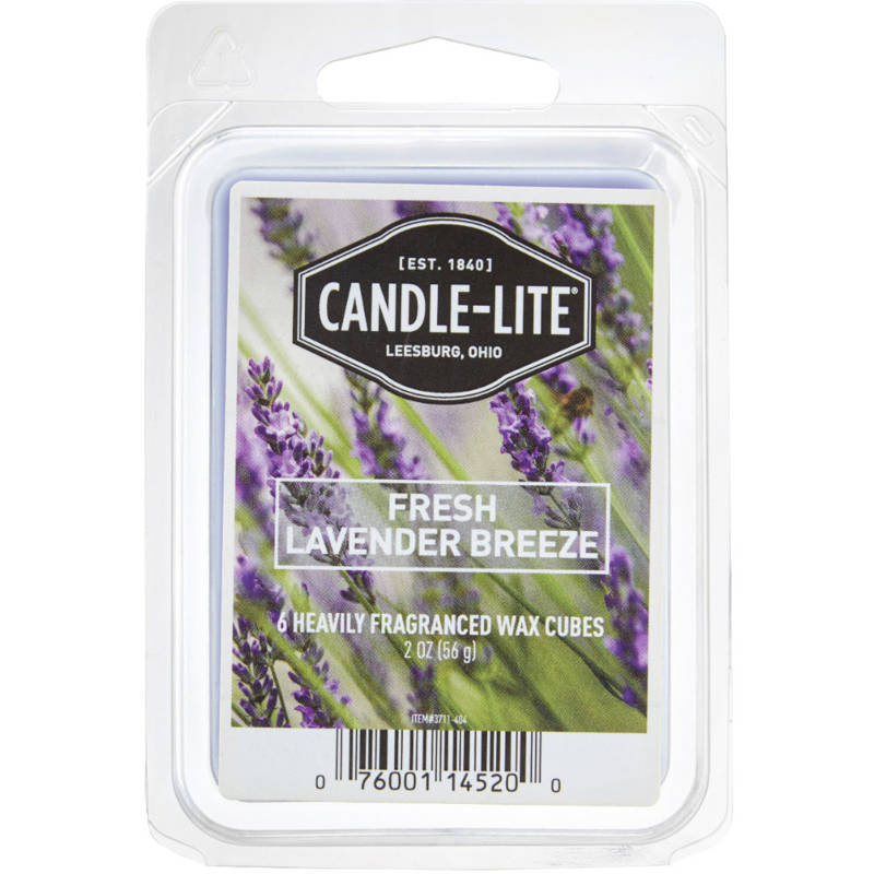 Cera profumata Fresh Lavender Breeze Candle-lite