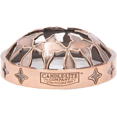 Coperchio di candela metallo Candle-lite - Flower