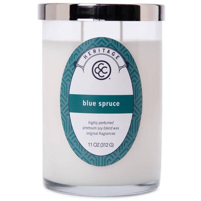 Vela perfumada de soja Blue Spruce Colonial Candle