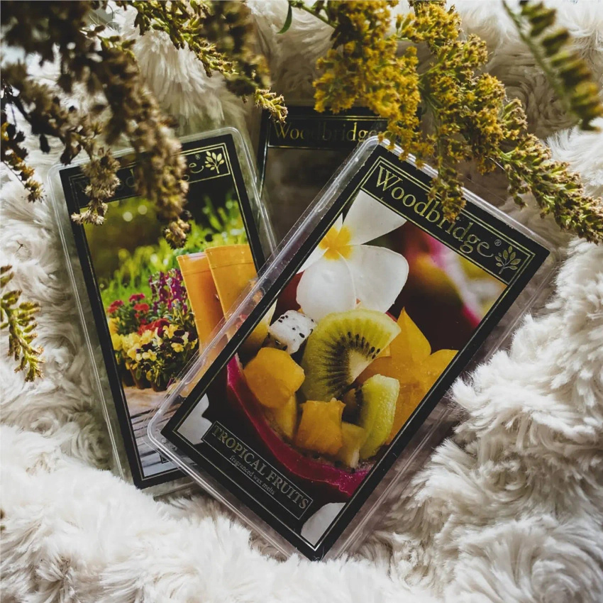 Cire parfumée Woodbridge fruit exotique 68 g - Tropical Fruits