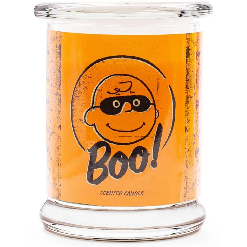 Peanuts scented candle in glass 250 g - Halloween Boo