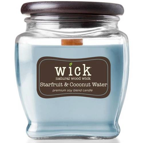 Candela di soia profumata stoppino di legno Colonial Candle Wick- Starfruit Coconut Water