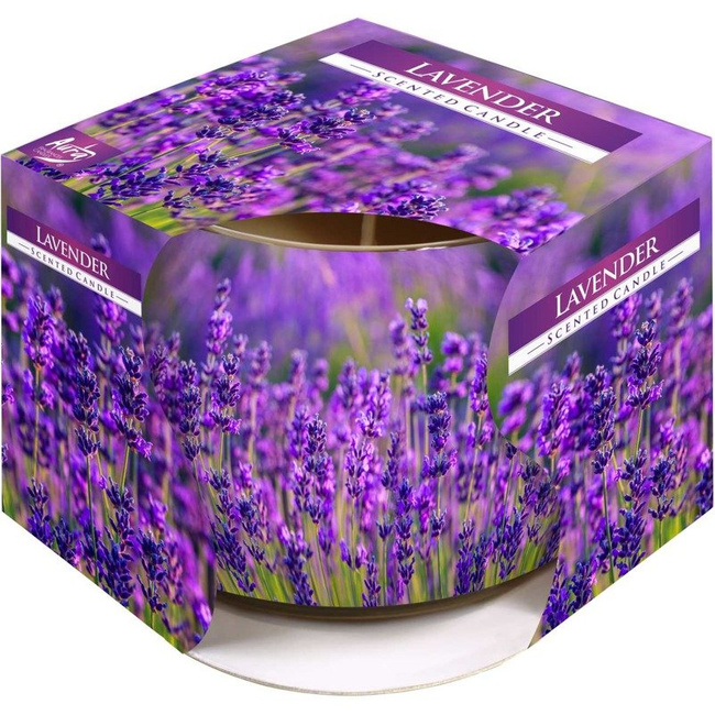 Bispol decorative scented candle 100 g - Lavender